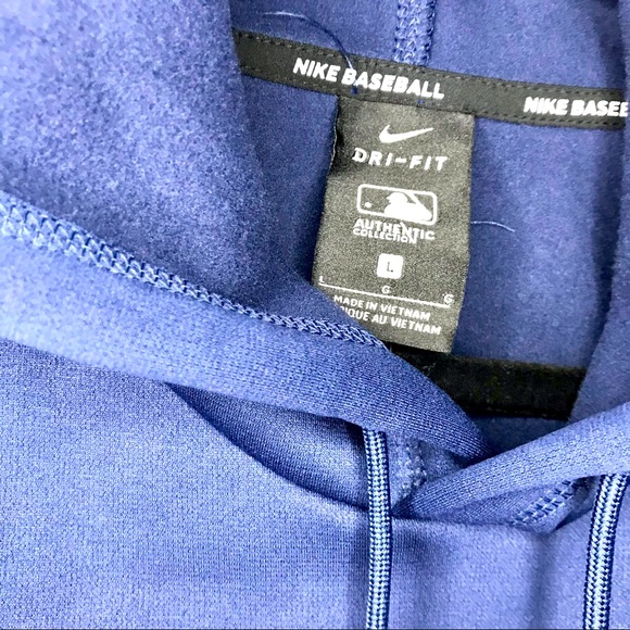 Chicago White Sox Nike Authentic Therma Performance Pullover Hoodie - Navy - Picture 5 of 6